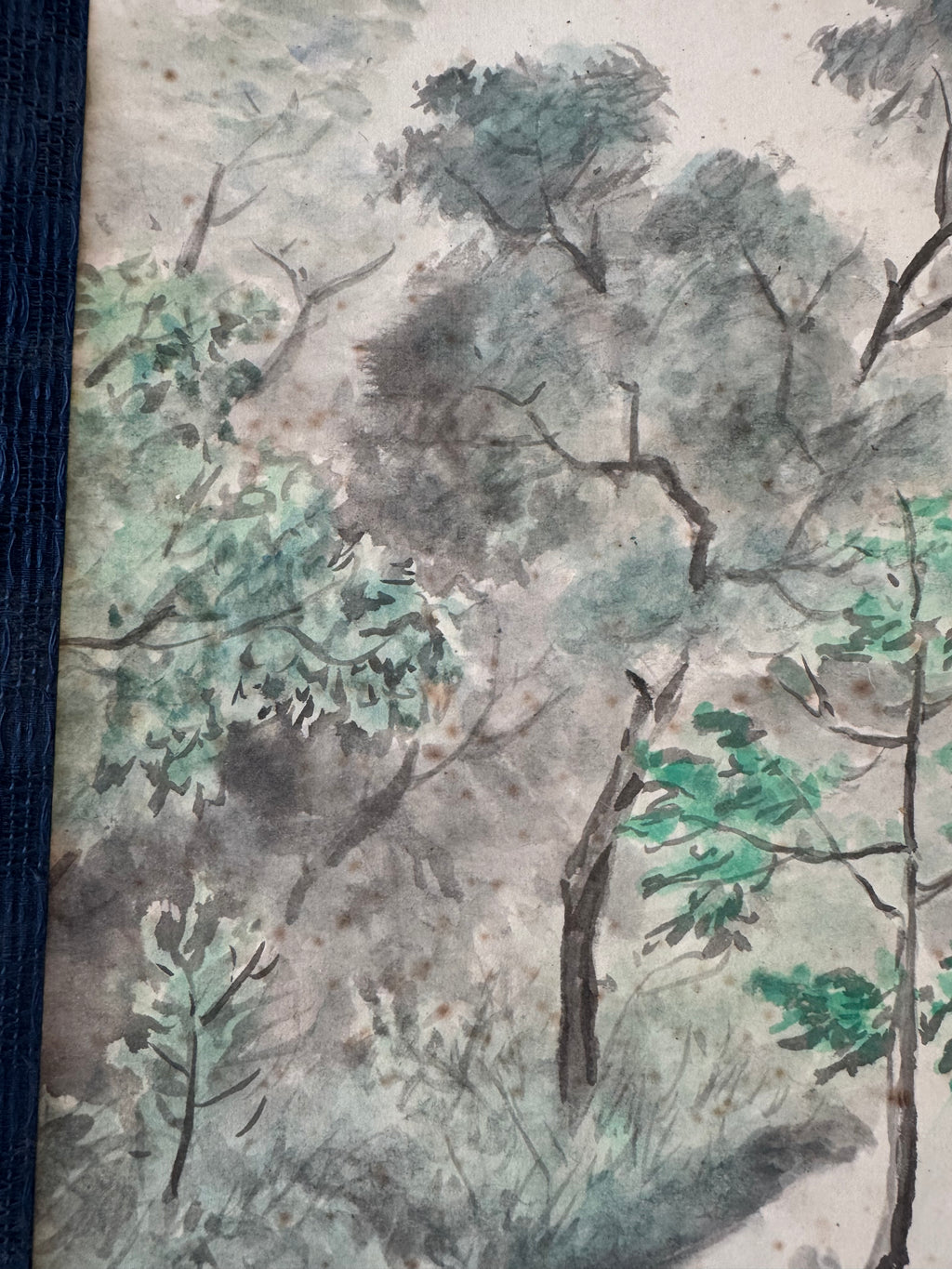 Japanese Horse Painting Scroll, Vintage Kakemono Girl on Horseback, Asian Wall Art, Antique Ink Painting