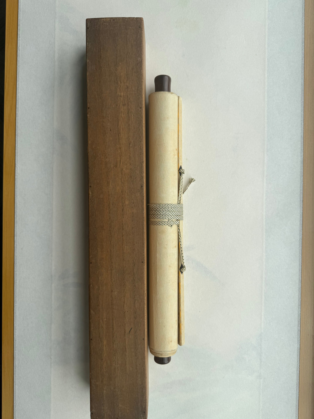 Kotobuki – Longevity | Japanese Sosho Calligraphy Scroll | Single Stroke 壽 Showa Gift Art