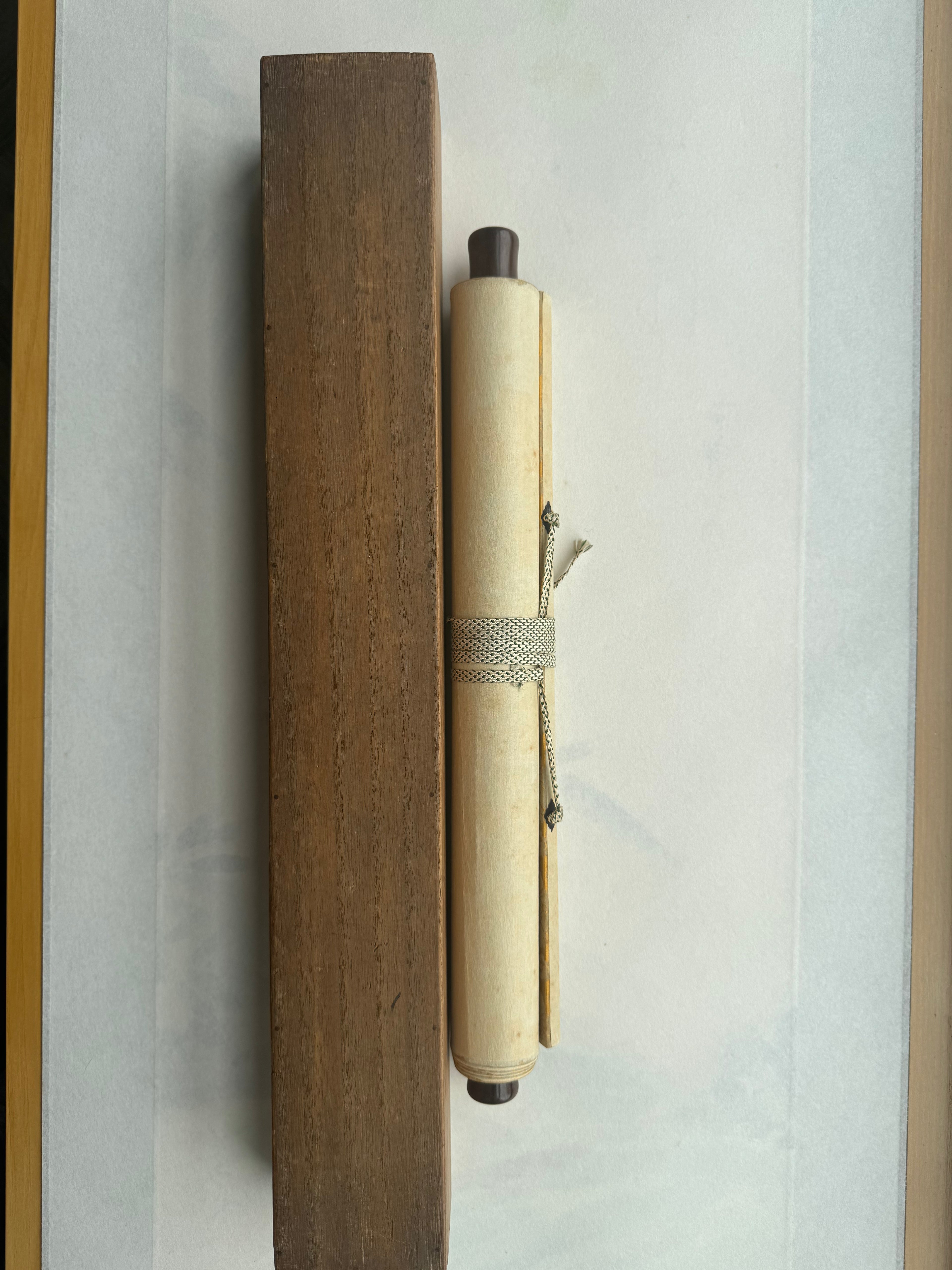 Kotobuki – Longevity | Japanese Sosho Calligraphy Scroll | Single Stroke 壽 Showa Gift Art