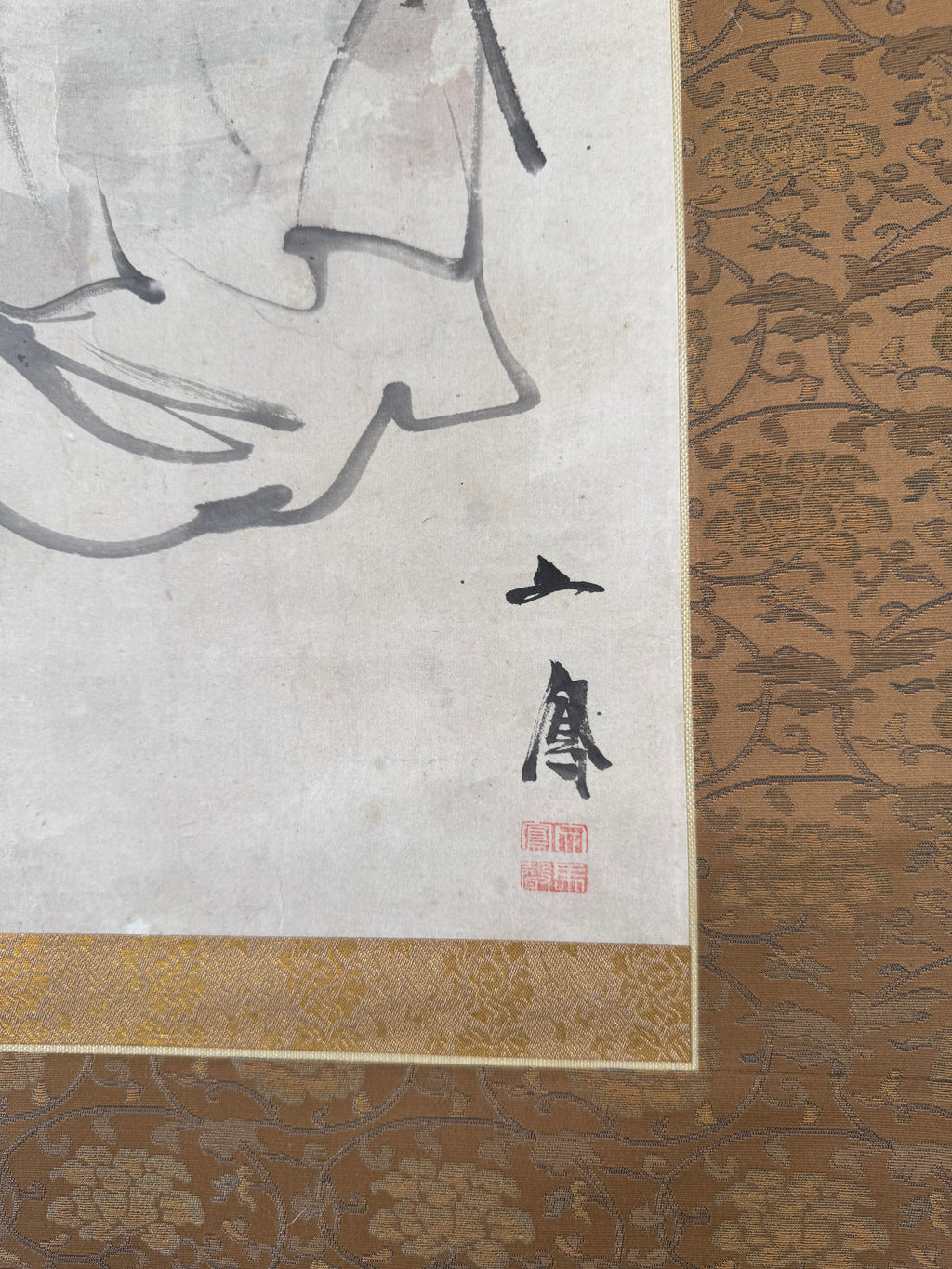Lady Wuyan – The Wise Ugly Queen | Rare Japanese Figure Painting | Attributed Mori Ippō Shijō School