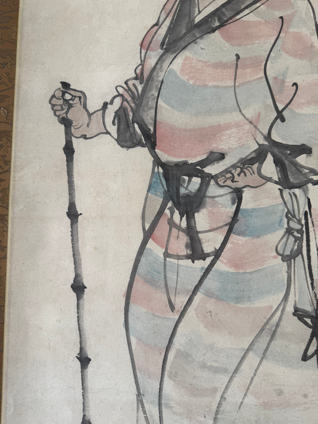 Lady Wuyan – The Wise Ugly Queen | Rare Japanese Figure Painting | Attributed Mori Ippō Shijō School