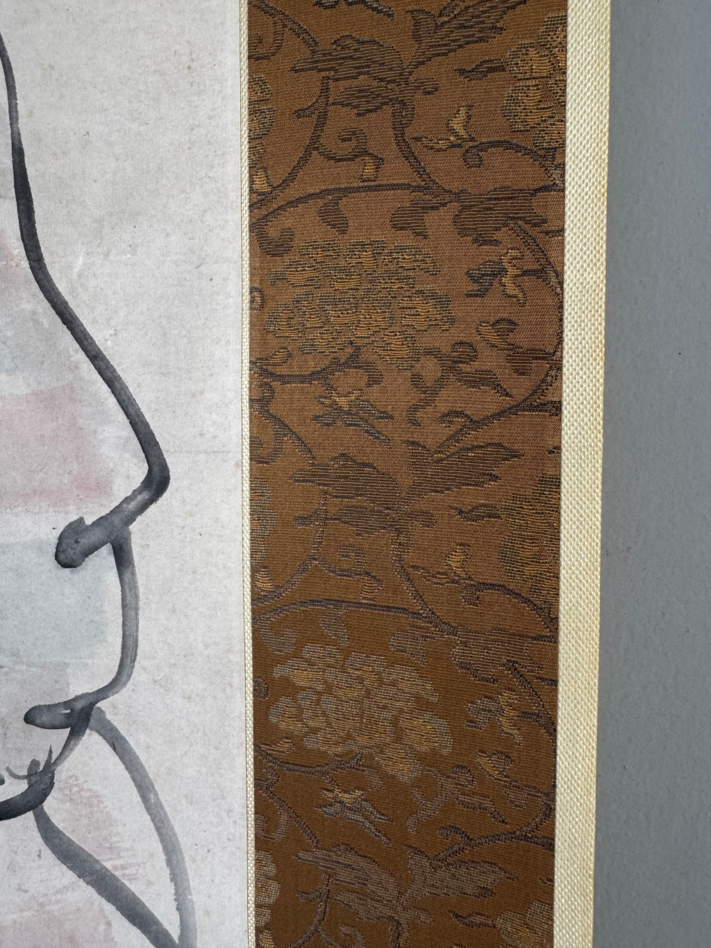 Lady Wuyan – The Wise Ugly Queen | Rare Japanese Figure Painting | Attributed Mori Ippō Shijō School