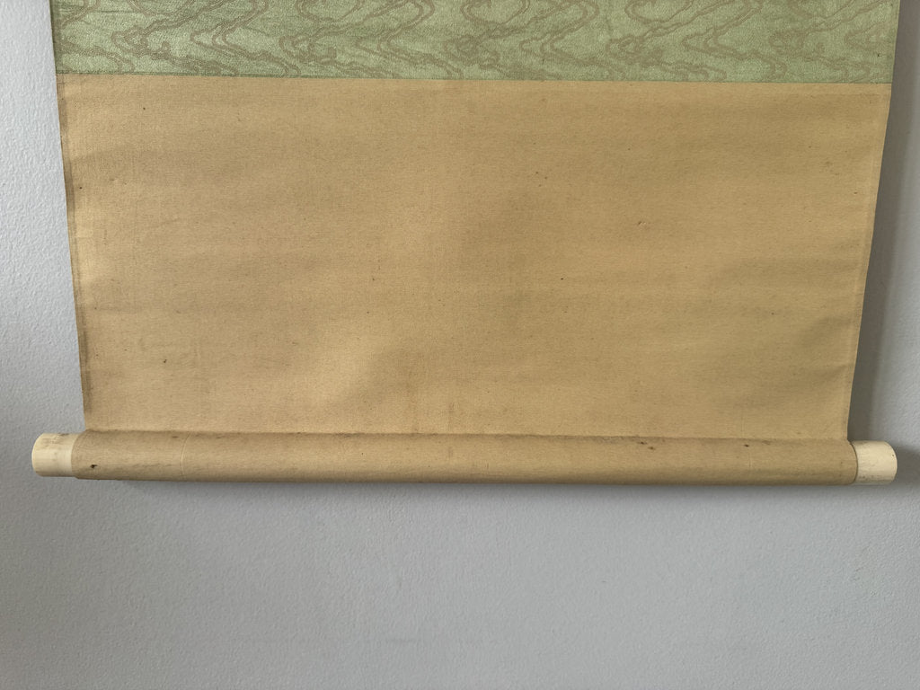 Vintage Japanese Calligraphy Scroll Nogi Maresuke War Poem Kakemono
