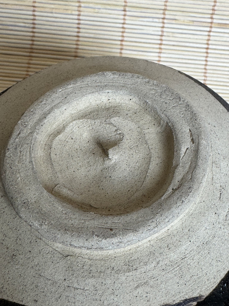 Japanese Kensui Waste Water Bowl | Wabi-cha Tea Ceremony | Kuro Black Glaze Studio