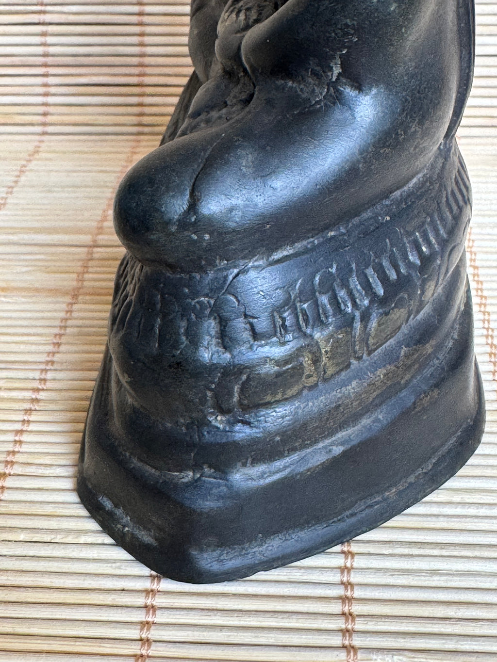 Antique Thai Bronze Buddha Shakyamuni | Dhyana Meditation Mudra | Rattanakosin Style | Flame Ushnisha | Ex-Japan Collection | 19th–Early 20th C