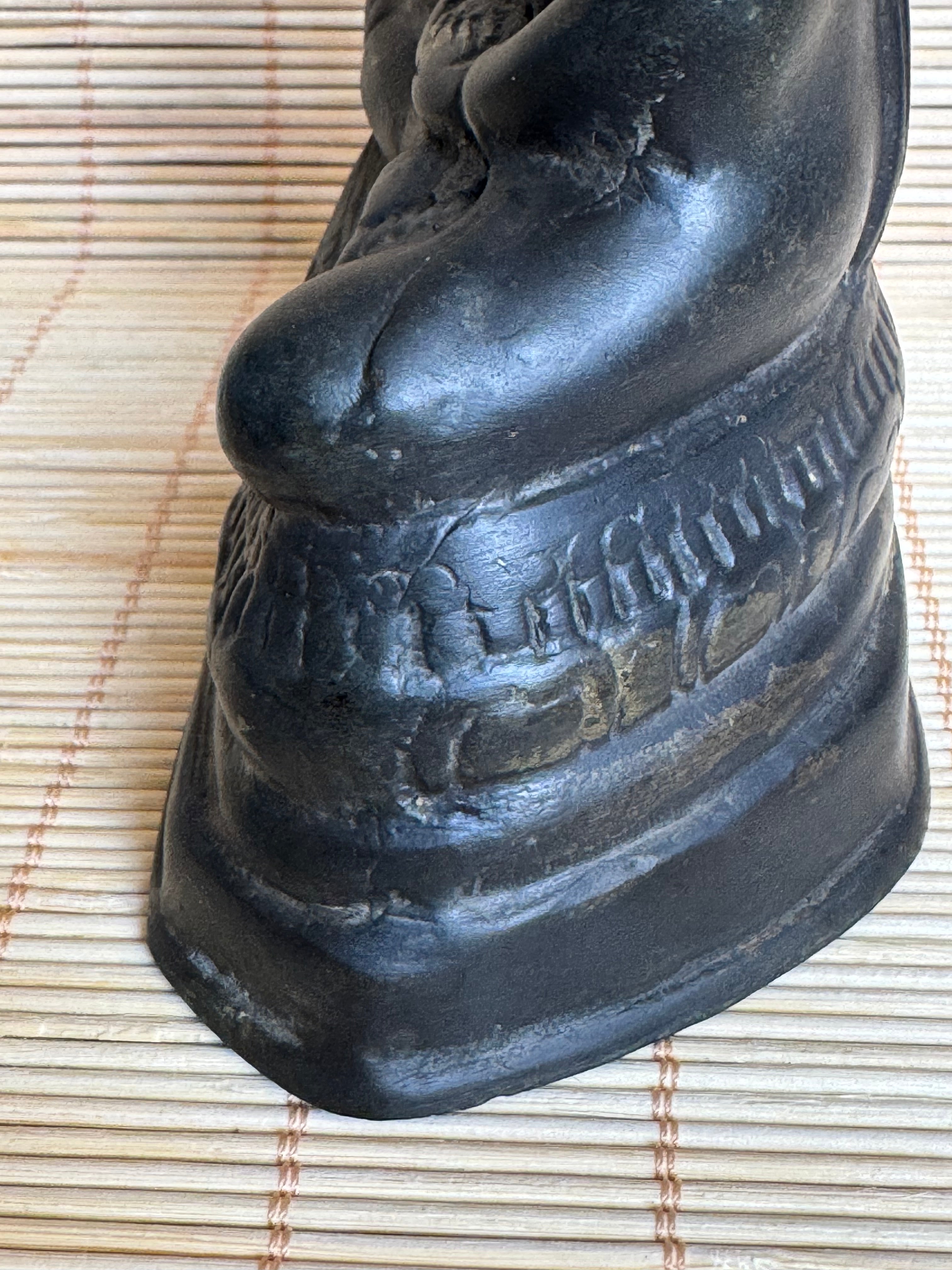 Antique Thai Bronze Buddha Shakyamuni | Dhyana Meditation Mudra | Rattanakosin Style | Flame Ushnisha | Ex-Japan Collection | 19th–Early 20th C