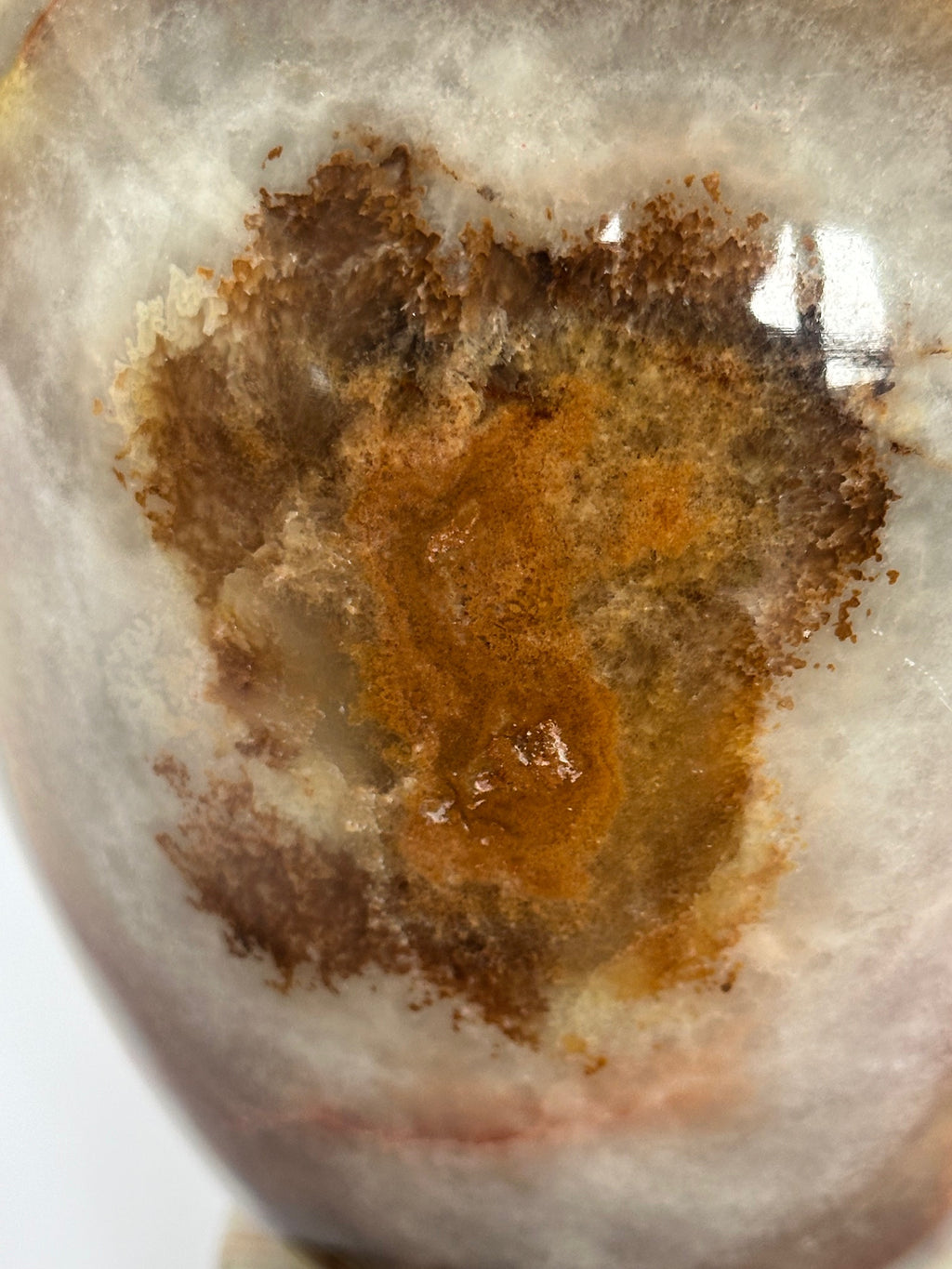 Natural Onyx Stone Vase – Hand-Carved Pakistani Onyx with Unique Marble-Like Veins