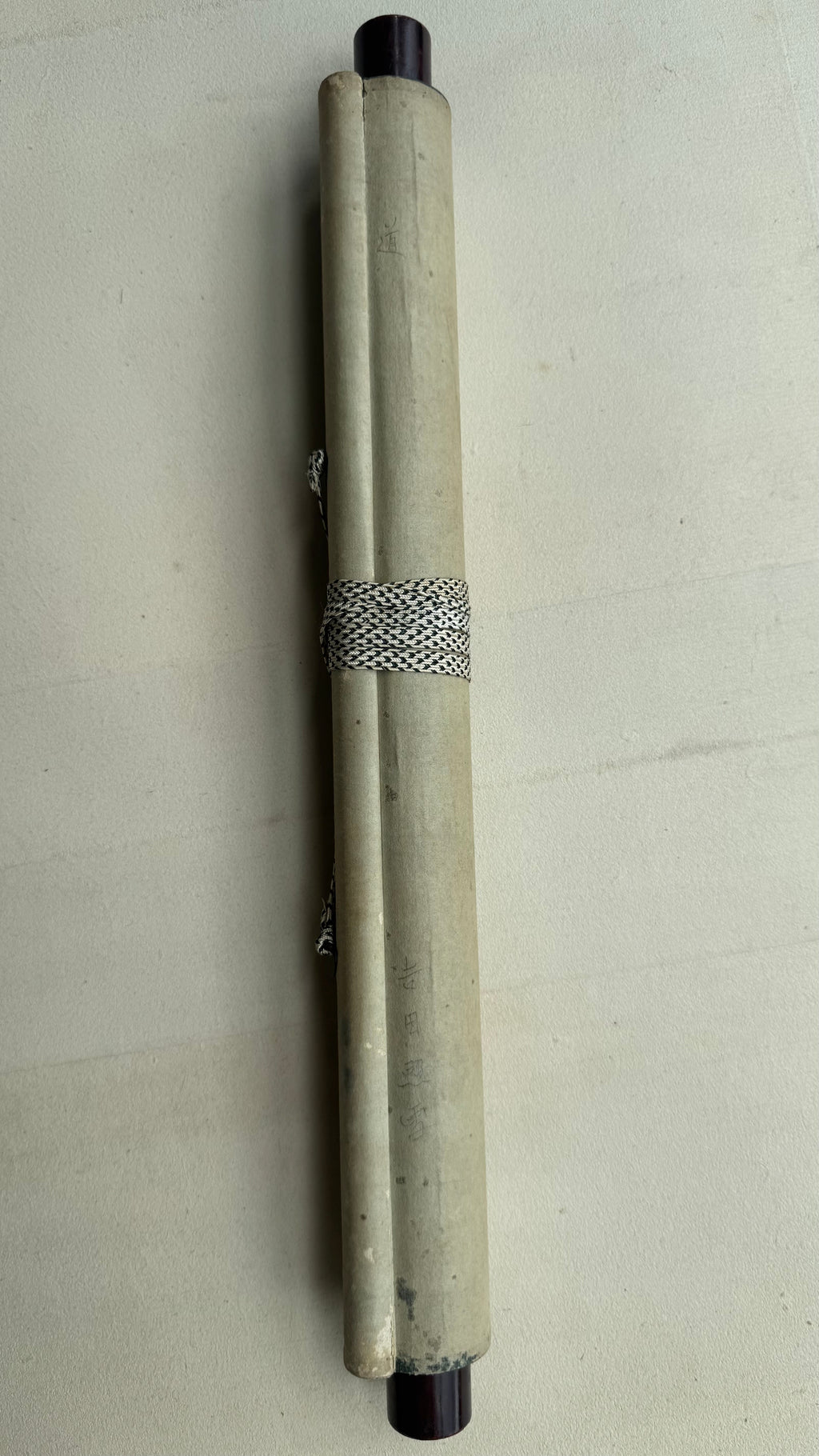 Vintage Japanese Calligraphy Scroll Tao Te Ching Housewarming Kakemono Gift