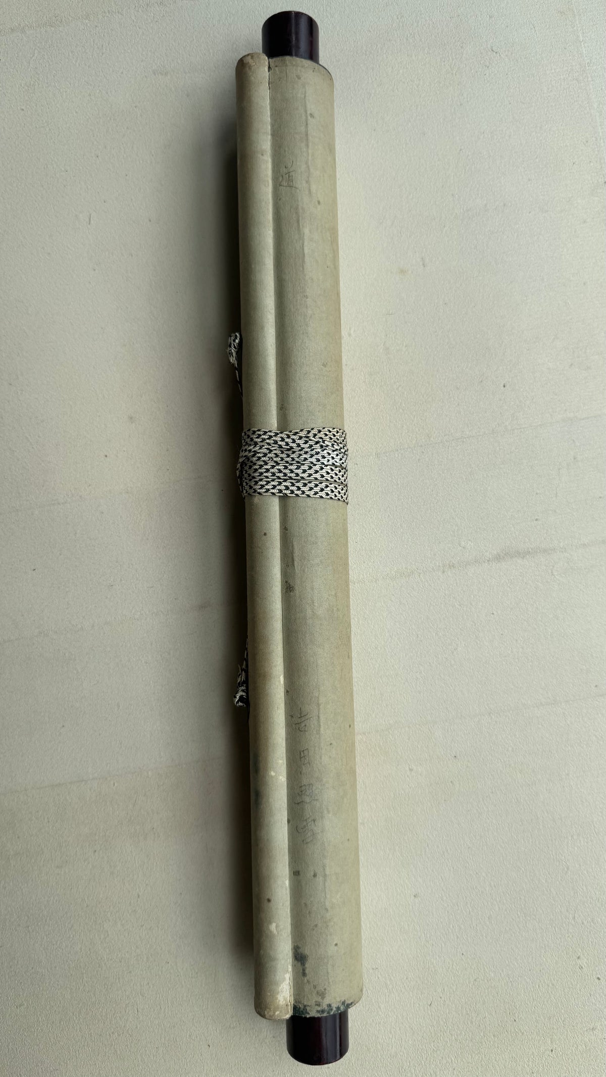 Vintage Japanese Calligraphy Scroll Tao Te Ching Housewarming Kakemono Gift
