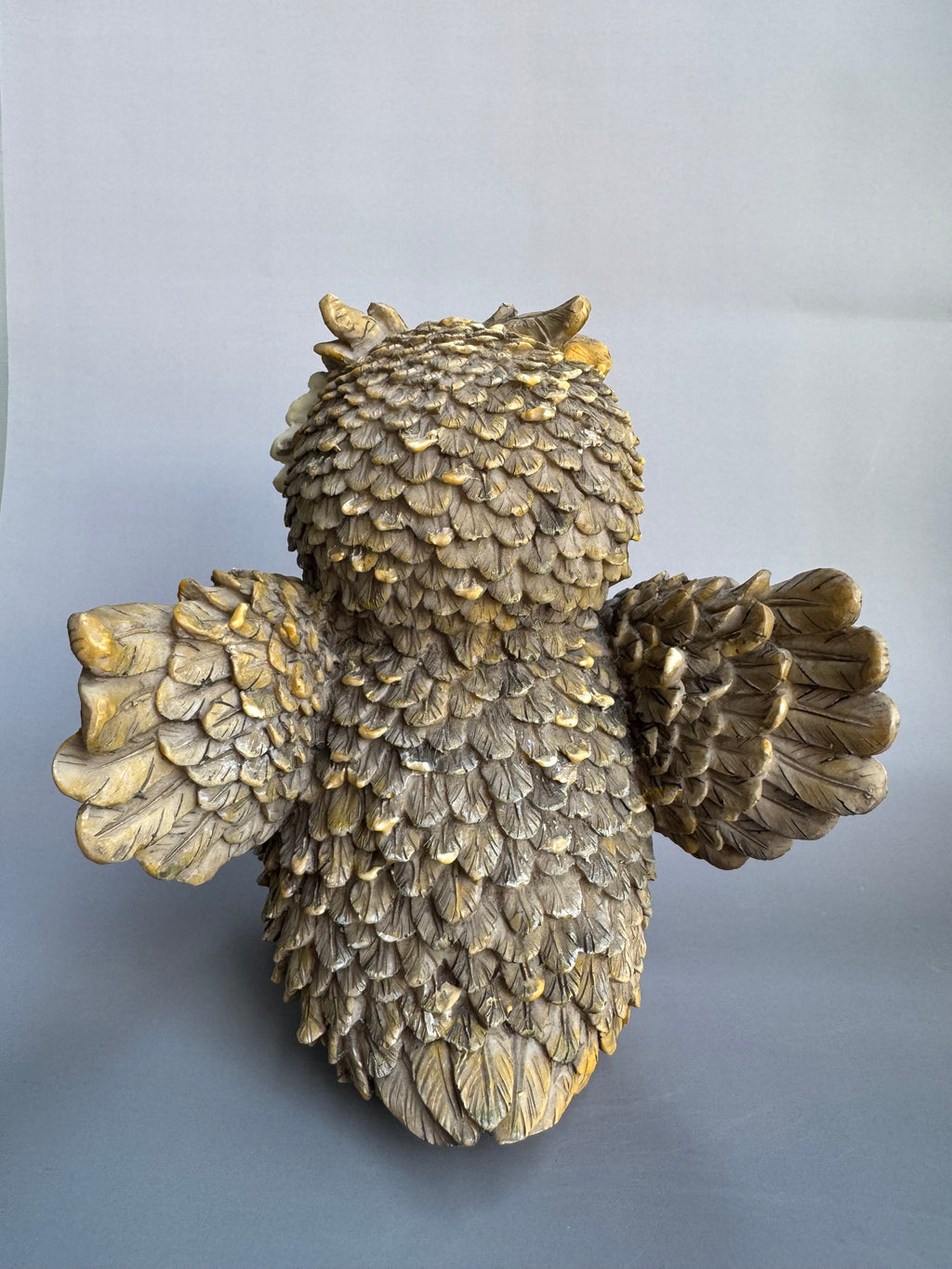 Japanese Owl Figurine | Handcrafted Ceramic Lucky Owl