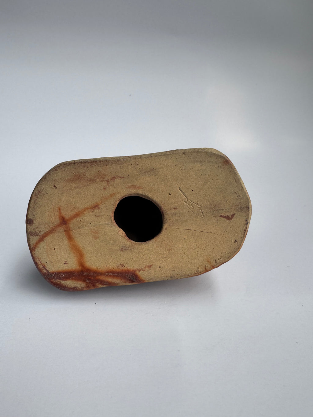 Bizen Snake Sculpture – Handmade Japanese Ceramic with Hidasuki Fire Marks |