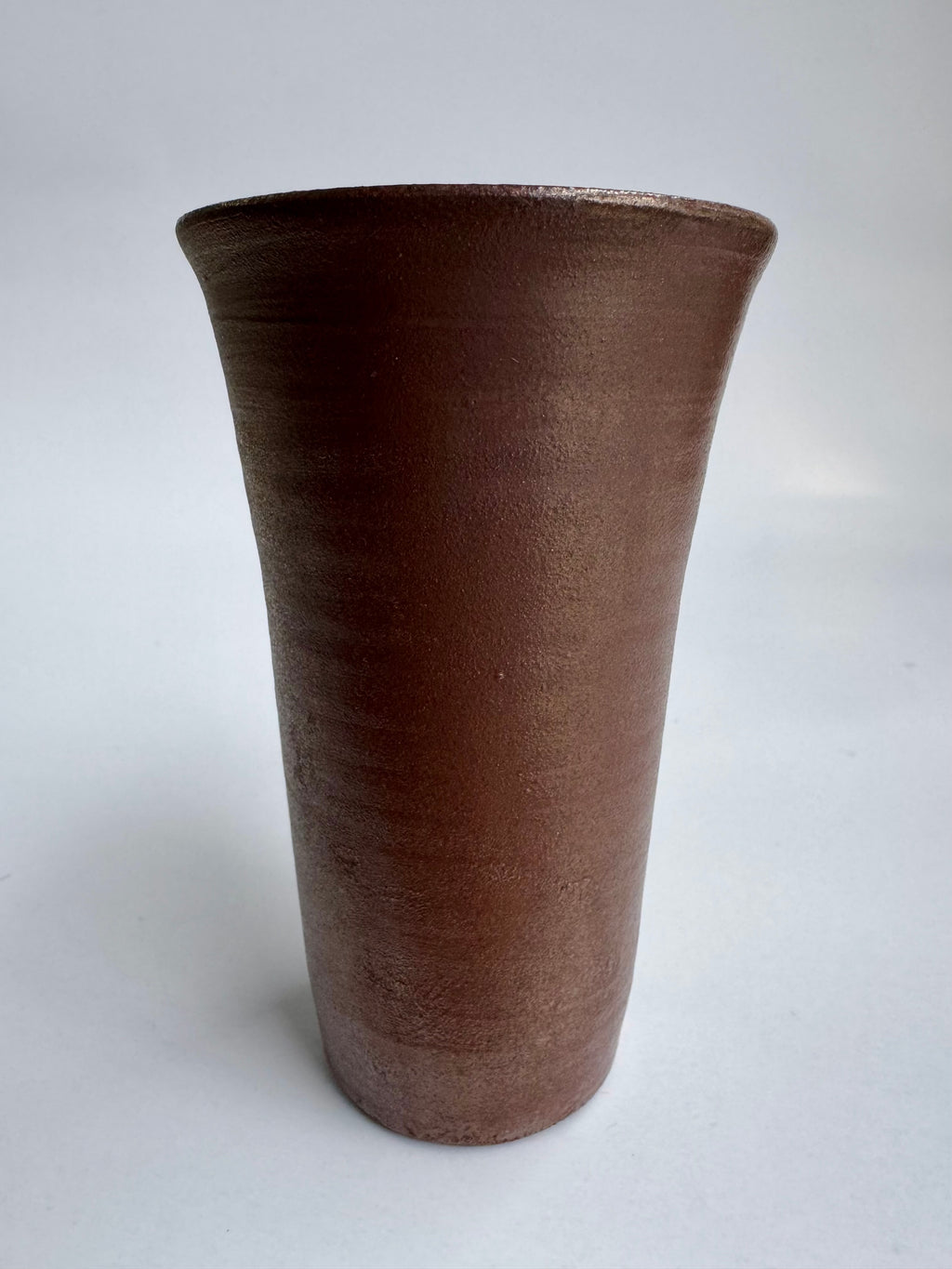 Pair of Vintage Bizen Yunomi | Husband & Wife Tea Cups | Natural Kiln Effects | Japanese Wabi-Sabi Pottery