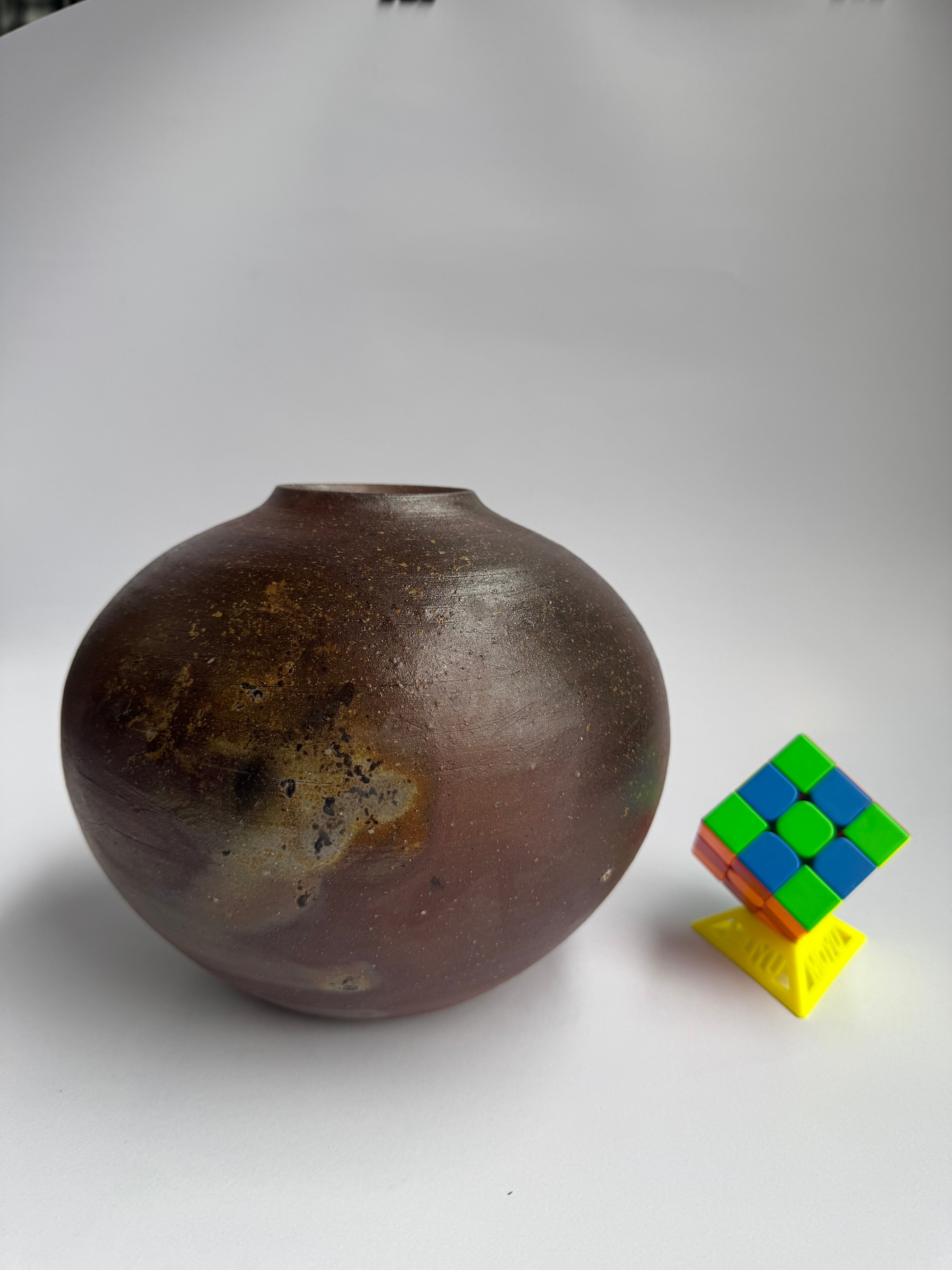 Vintage Japanese Bizen Ware | Natural Wood-Fired Clay | Wabi-Sabi Pottery from Japan