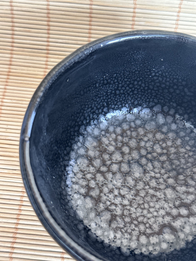 Yuteki Tenmoku Chawan | Oil-Spot Iron Glaze | Song Dynasty Tradition | Tea Ceremony