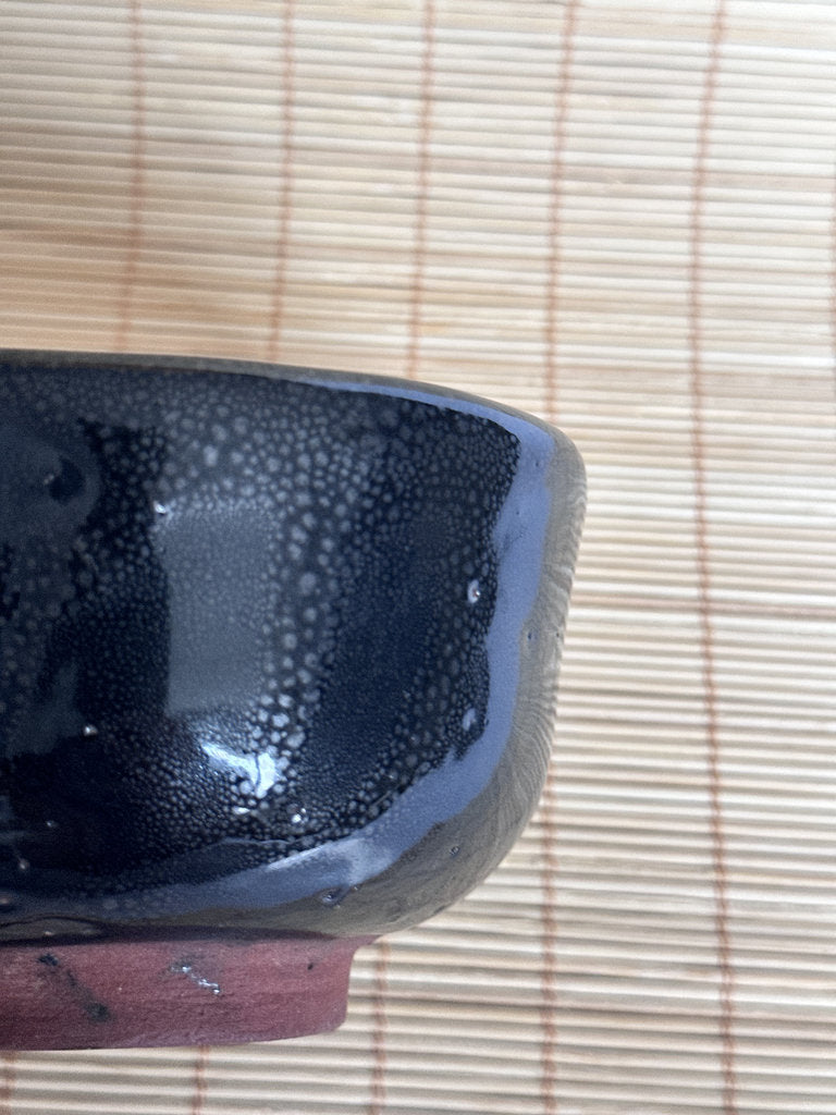 Yuteki Tenmoku Chawan | Oil-Spot Iron Glaze | Song Dynasty Tradition | Tea Ceremony