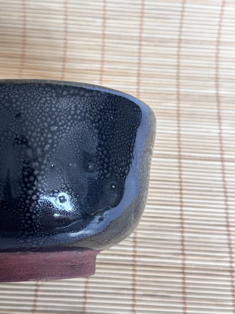 Yuteki Tenmoku Chawan | Oil-Spot Iron Glaze | Song Dynasty Tradition | Tea Ceremony