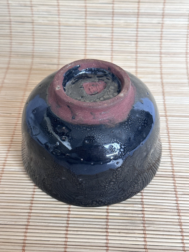 Yuteki Tenmoku Chawan | Oil-Spot Iron Glaze | Song Dynasty Tradition | Tea Ceremony