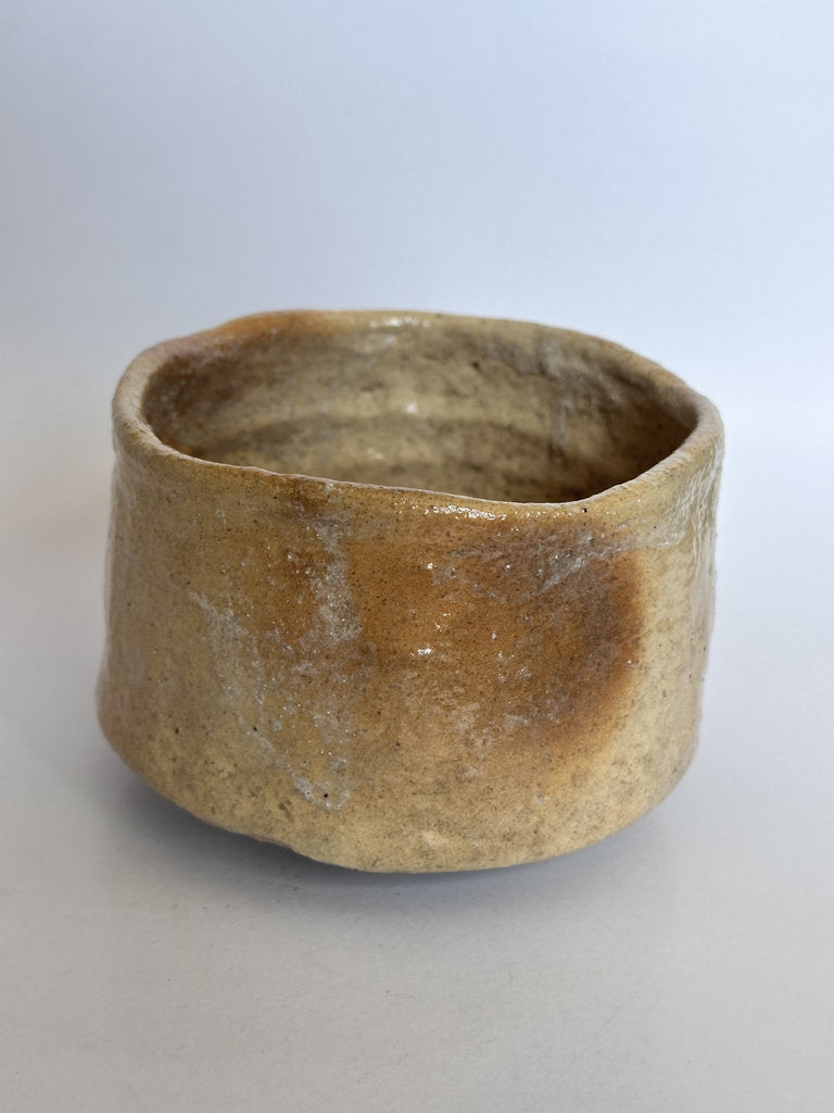 Iga Yaki Chawan | Natural Wood-Ash Glaze | Bidoro Glass Drop | Six Ancient Kilns