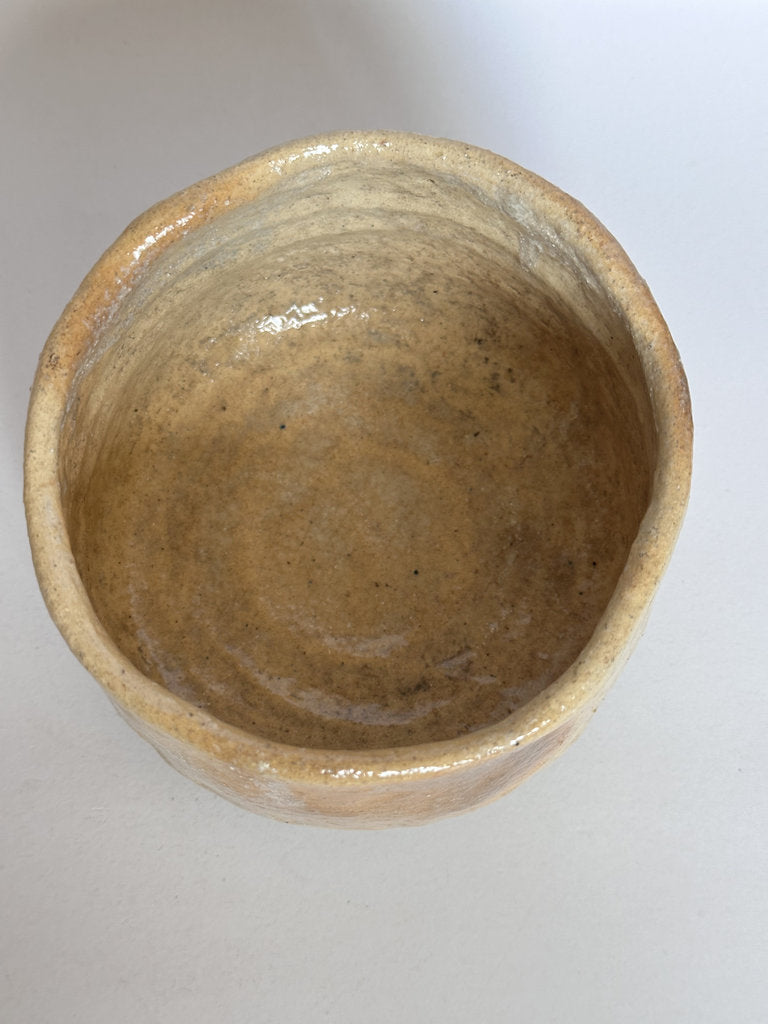 Iga Yaki Chawan | Natural Wood-Ash Glaze | Bidoro Glass Drop | Six Ancient Kilns