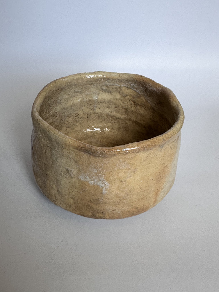 Iga Yaki Chawan | Natural Wood-Ash Glaze | Bidoro Glass Drop | Six Ancient Kilns