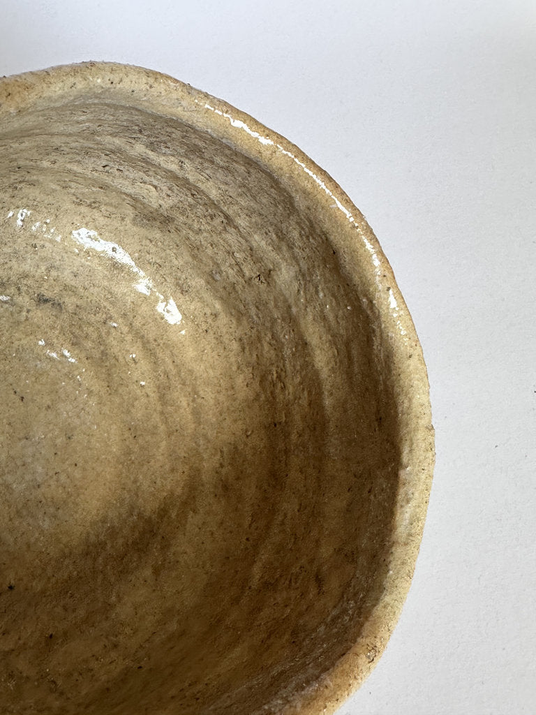 Iga Yaki Chawan | Natural Wood-Ash Glaze | Bidoro Glass Drop | Six Ancient Kilns