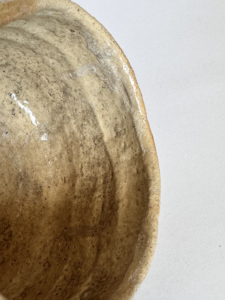 Iga Yaki Chawan | Natural Wood-Ash Glaze | Bidoro Glass Drop | Six Ancient Kilns