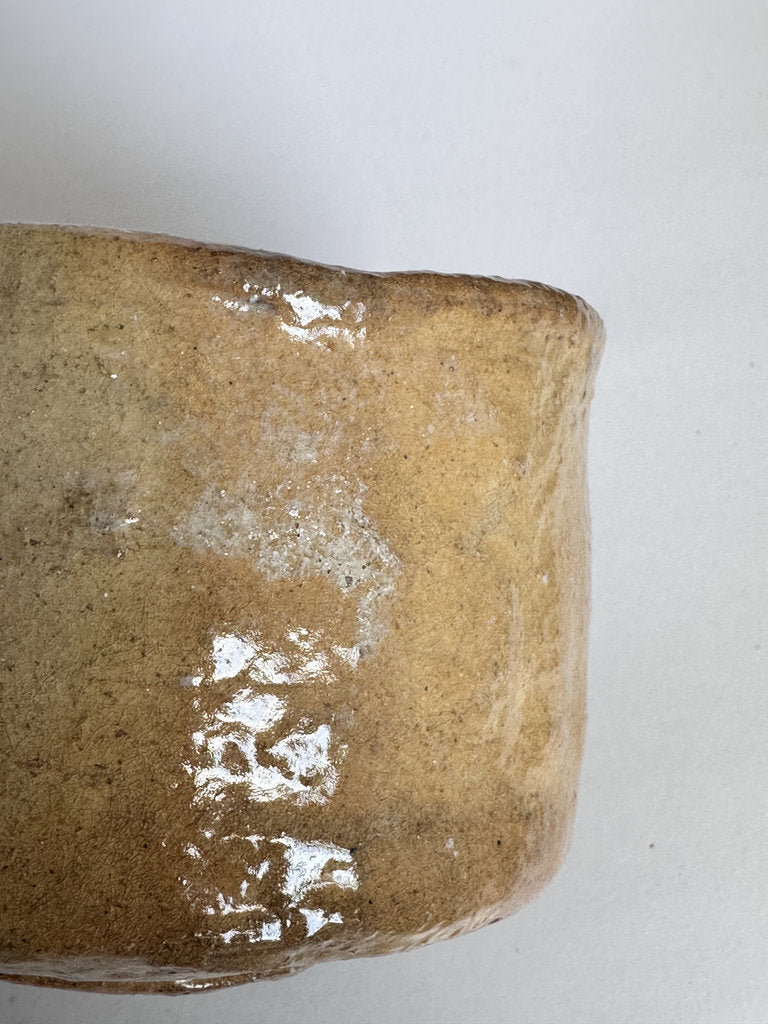 Iga Yaki Chawan | Natural Wood-Ash Glaze | Bidoro Glass Drop | Six Ancient Kilns