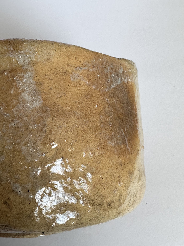 Iga Yaki Chawan | Natural Wood-Ash Glaze | Bidoro Glass Drop | Six Ancient Kilns