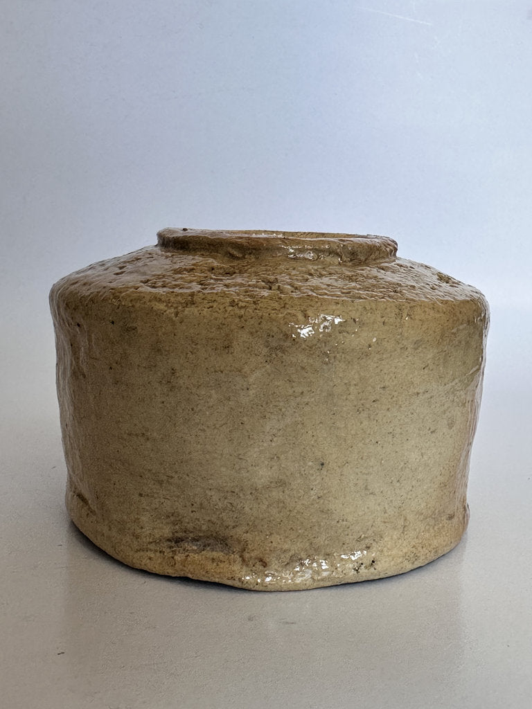 Iga Yaki Chawan | Natural Wood-Ash Glaze | Bidoro Glass Drop | Six Ancient Kilns