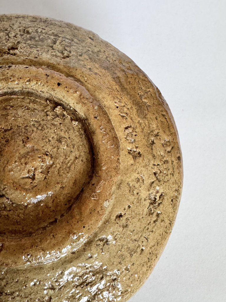 Iga Yaki Chawan | Natural Wood-Ash Glaze | Bidoro Glass Drop | Six Ancient Kilns