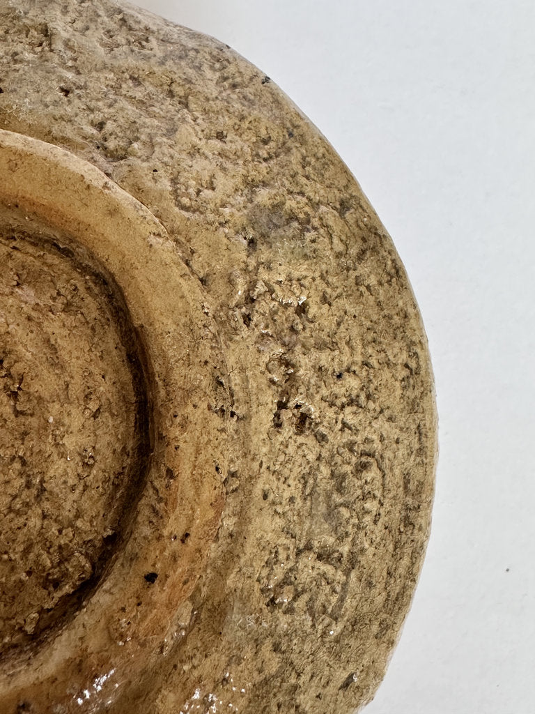 Iga Yaki Chawan | Natural Wood-Ash Glaze | Bidoro Glass Drop | Six Ancient Kilns