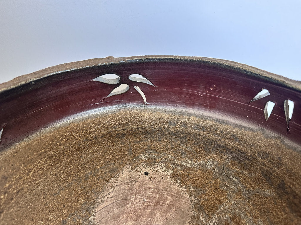 Bizen-yaki Sukashibori Hanaire — Shouzan-gama, Goma & Botamochi
