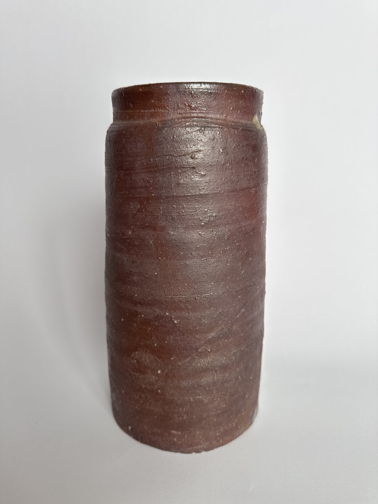 Bizen Yaki Tsutsugata Hanaire | Yamamoto Yūichi | Showa | Hi-iro Sangiri Anagama
