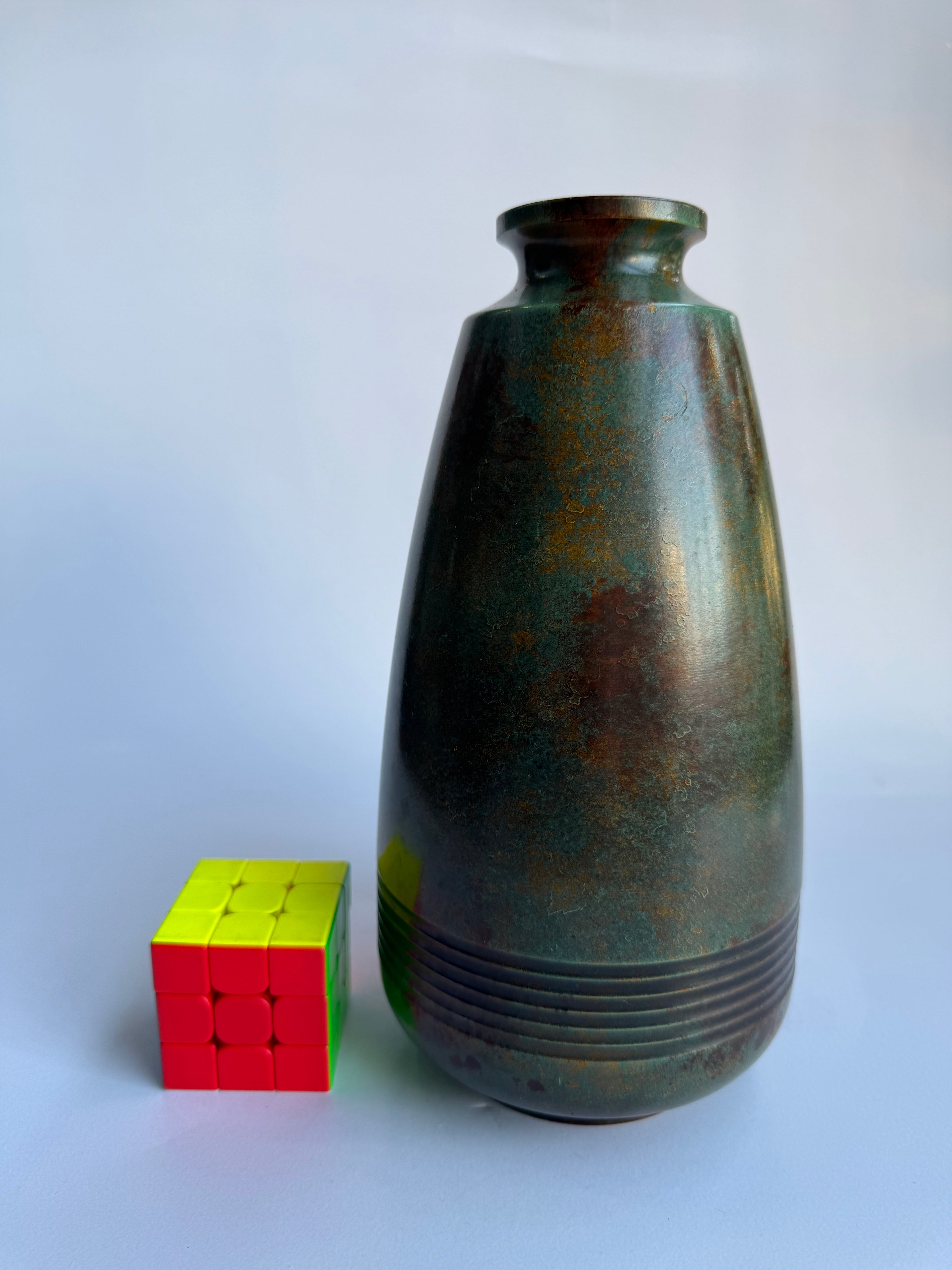 Japanese Bronze Vase