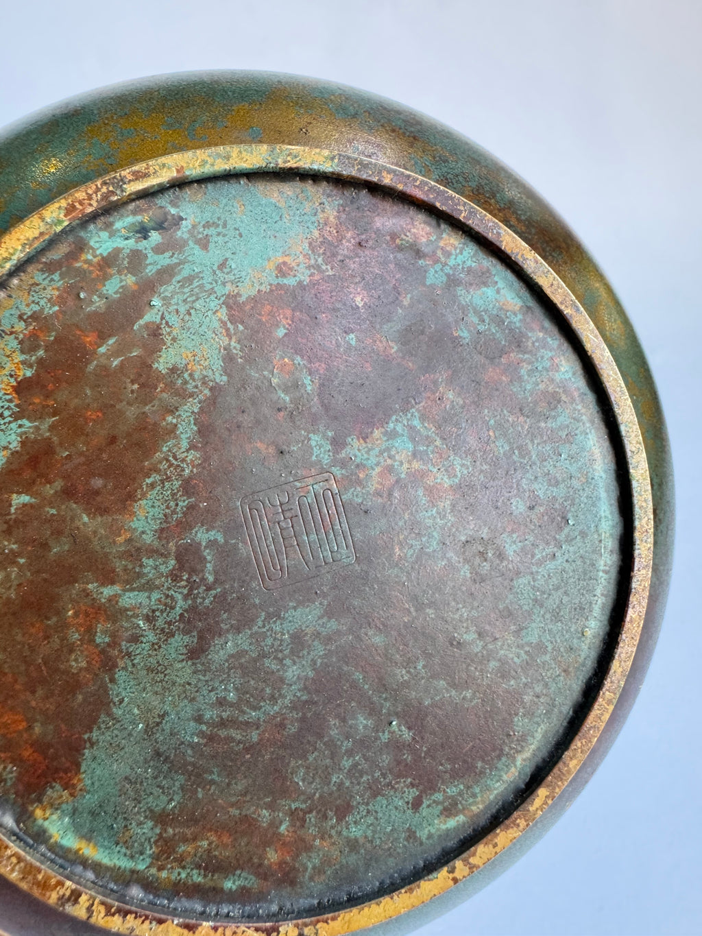 Japanese Bronze Vase