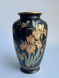 Decorative vase with floral design 