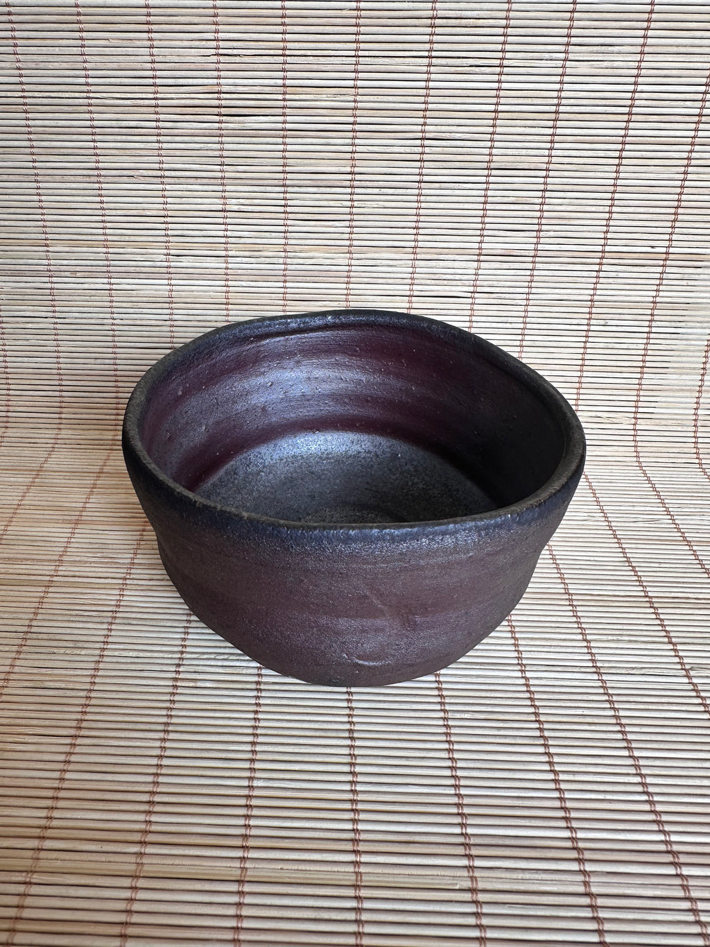 Bizen Chawan Tea Bowl Hai Kaburi Ash White Sangiri Black Anagama Wood Fired Wabi Sabi Matcha Bowl Signed Japanese Stoneware