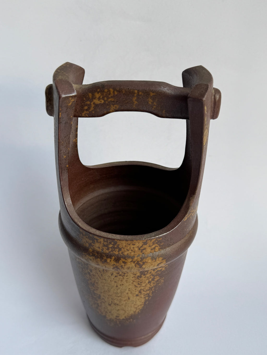 Vintage Bizen Ikebana Vase