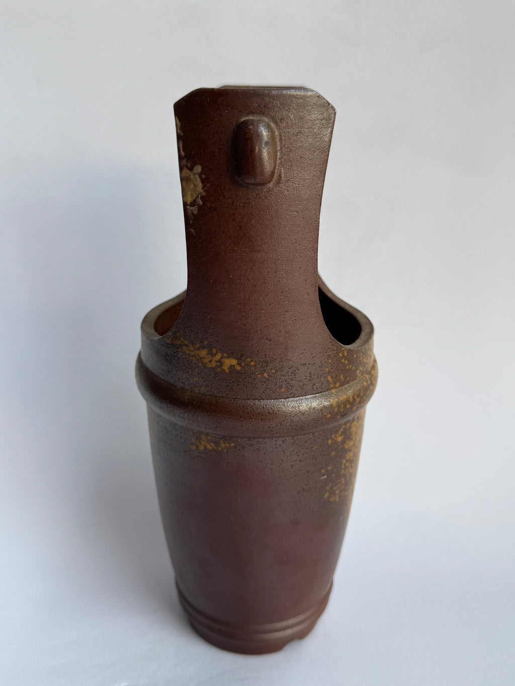 Vintage Bizen Ikebana Vase