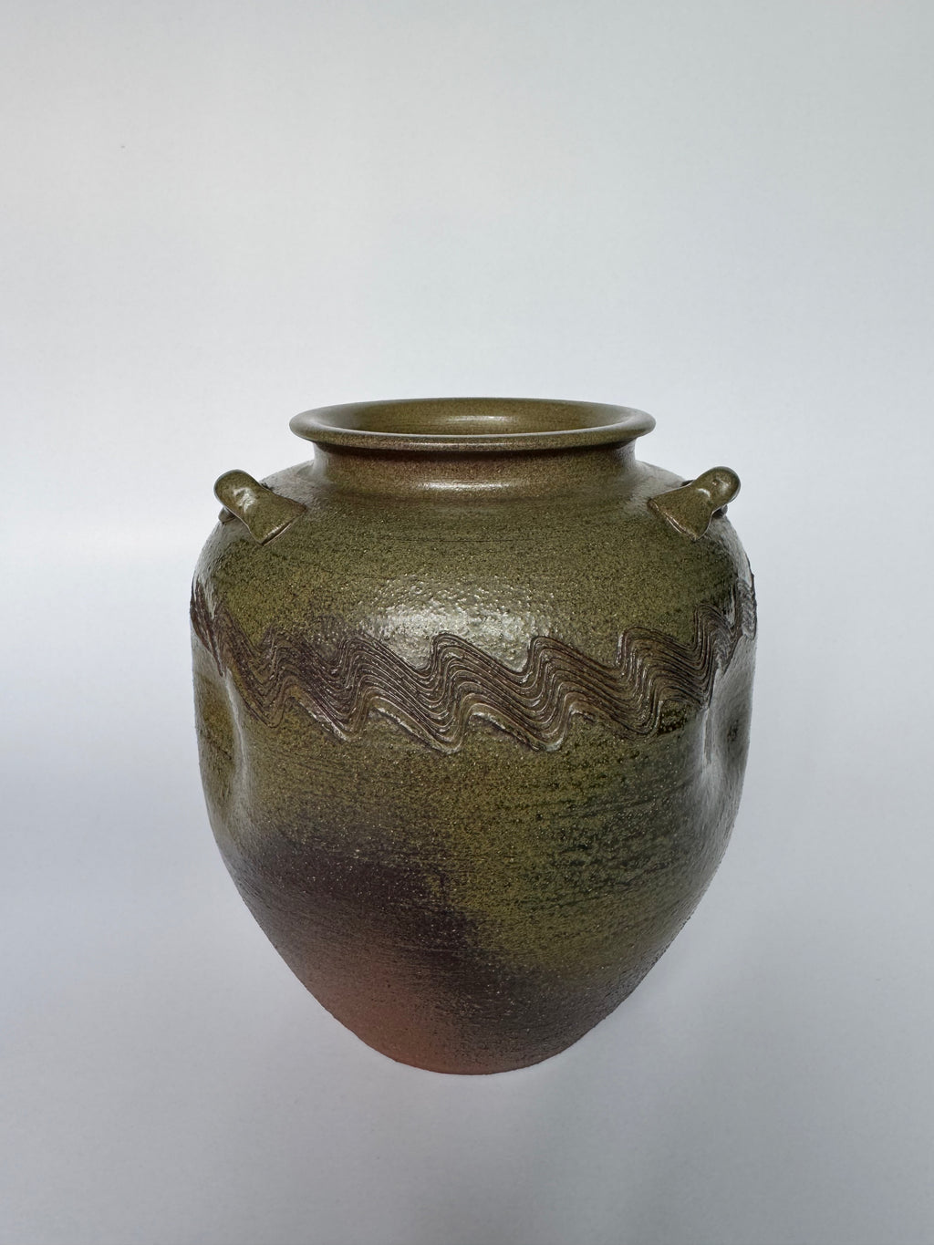 Small Gray Ceramic Vase – Handmade Freeform Artistic Pottery in Wabi-Sabi Style