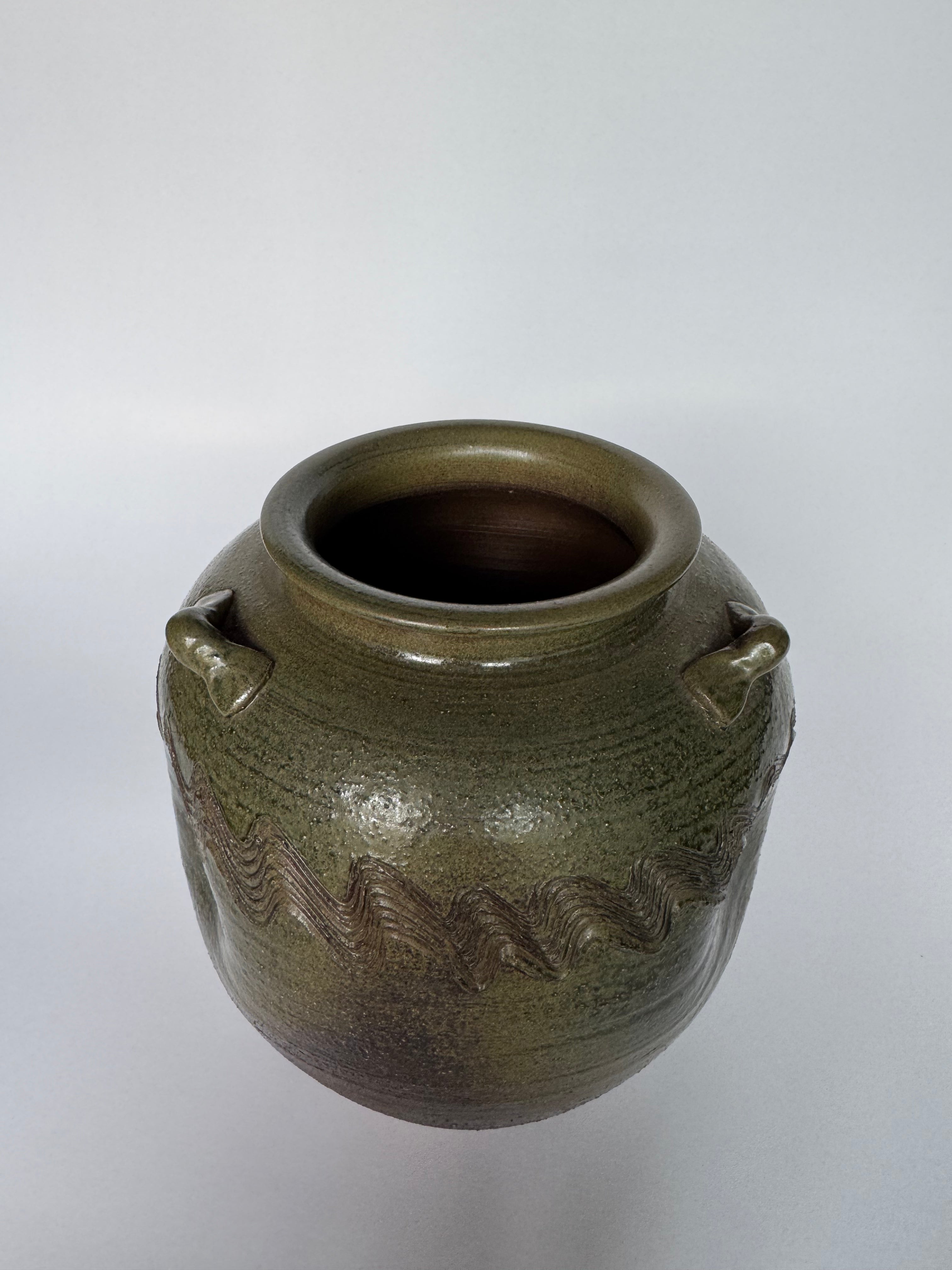 Small Gray Ceramic Vase – Handmade Freeform Artistic Pottery in Wabi-Sabi Style
