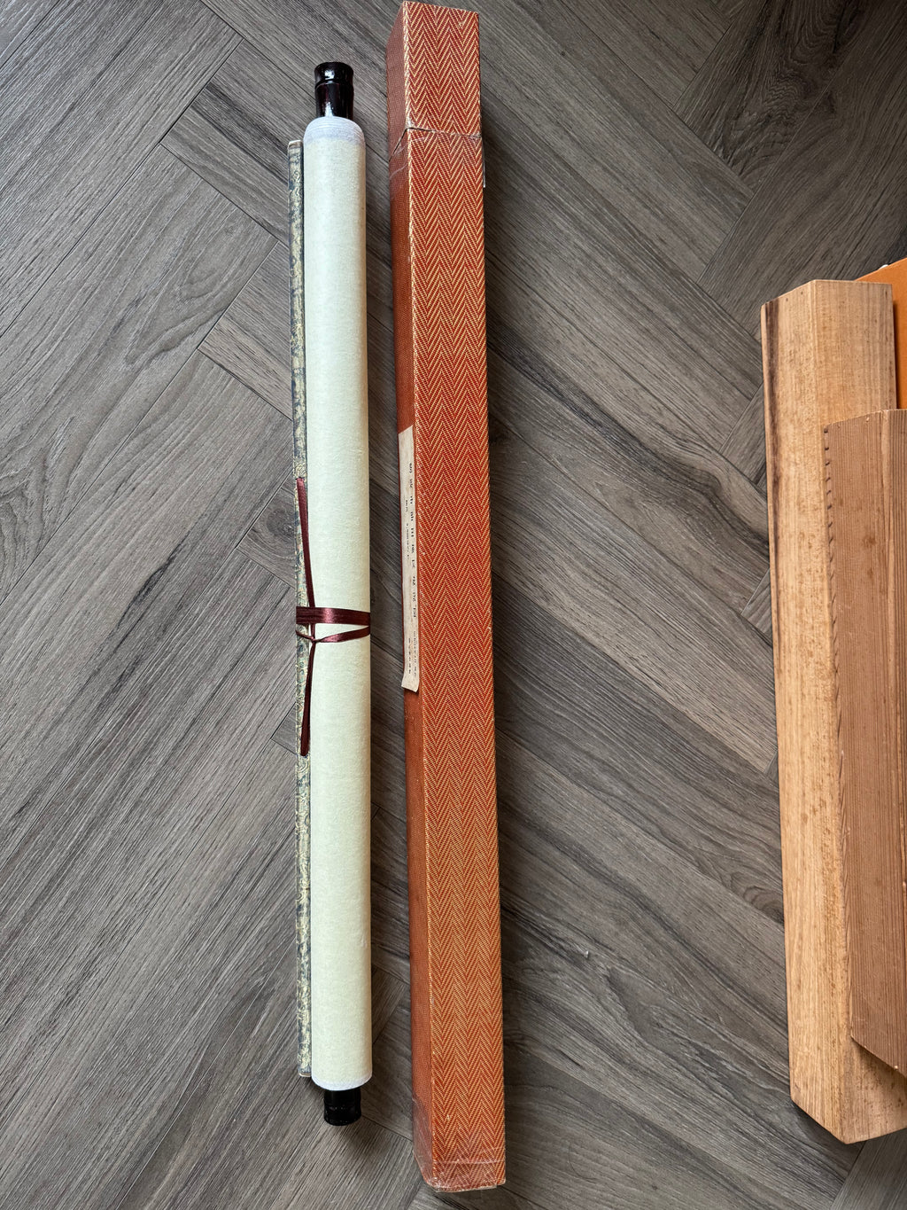 Japanese Tiger Kakemono Scroll - “Mighty Tiger Shaking the Heavens”