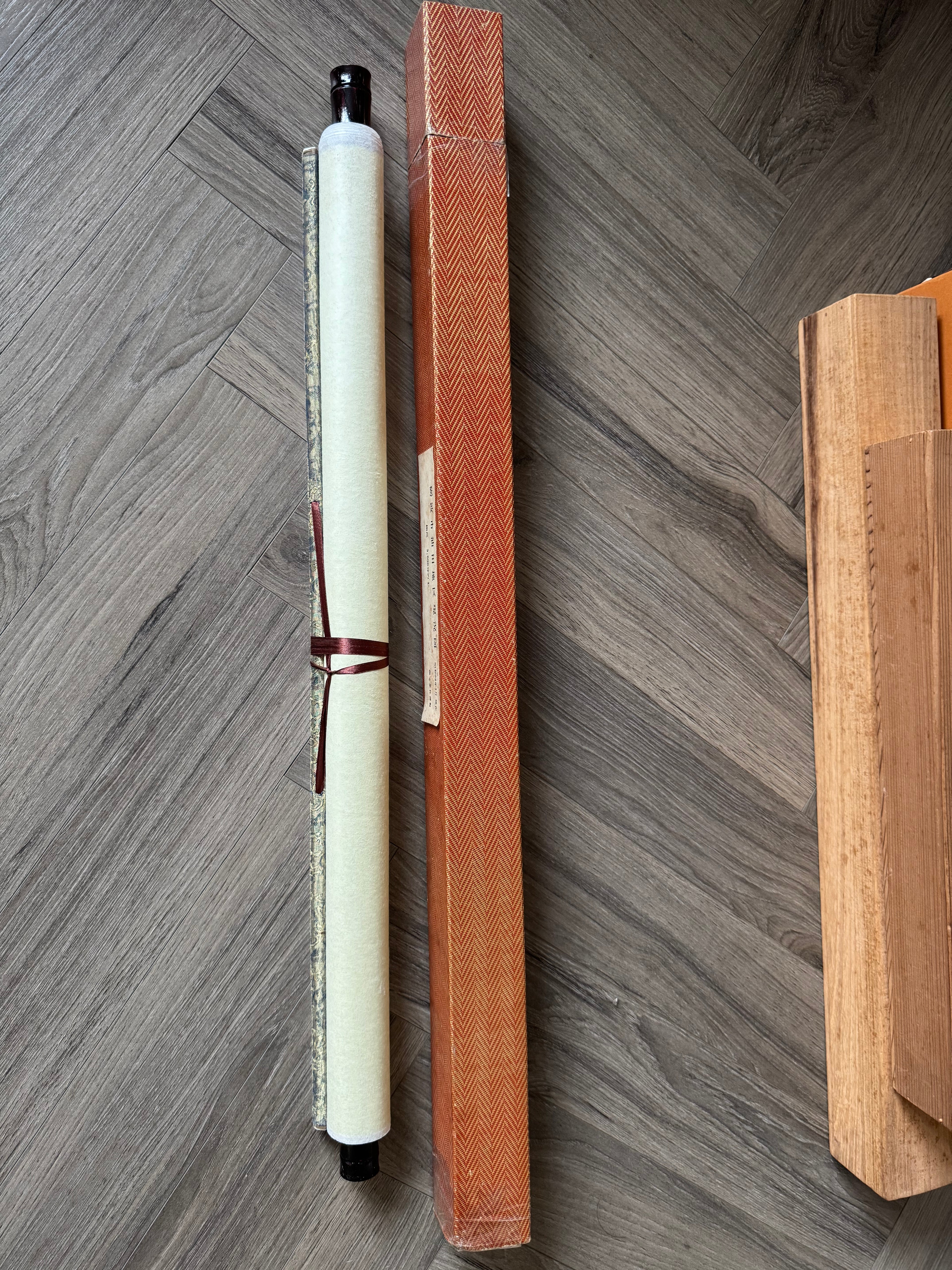 Japanese Tiger Kakemono Scroll - “Mighty Tiger Shaking the Heavens”