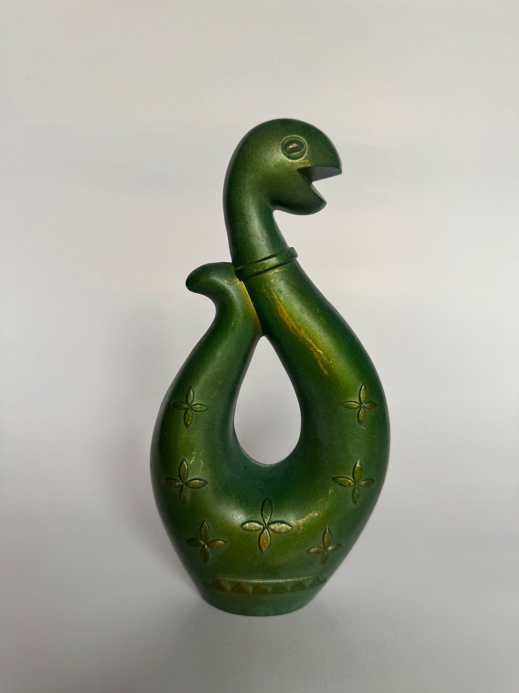 Japanese Bronze Snake Sculpture – Symbolic Serpent Statue for Protection & Prosperity