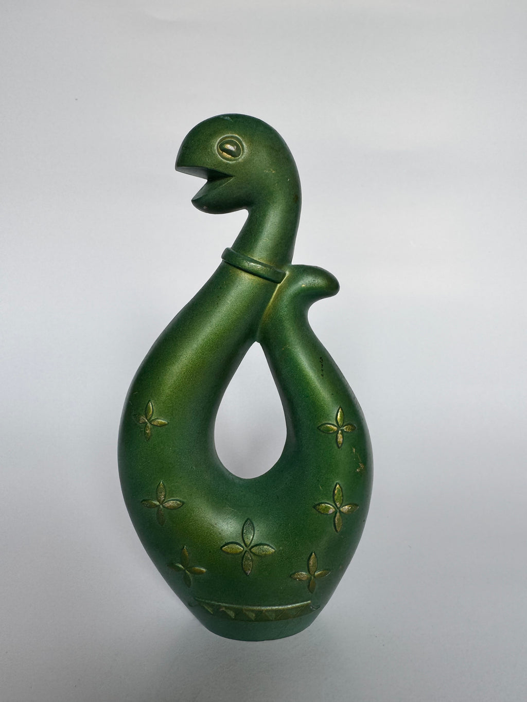 Japanese Bronze Snake Sculpture – Symbolic Serpent Statue for Protection & Prosperity