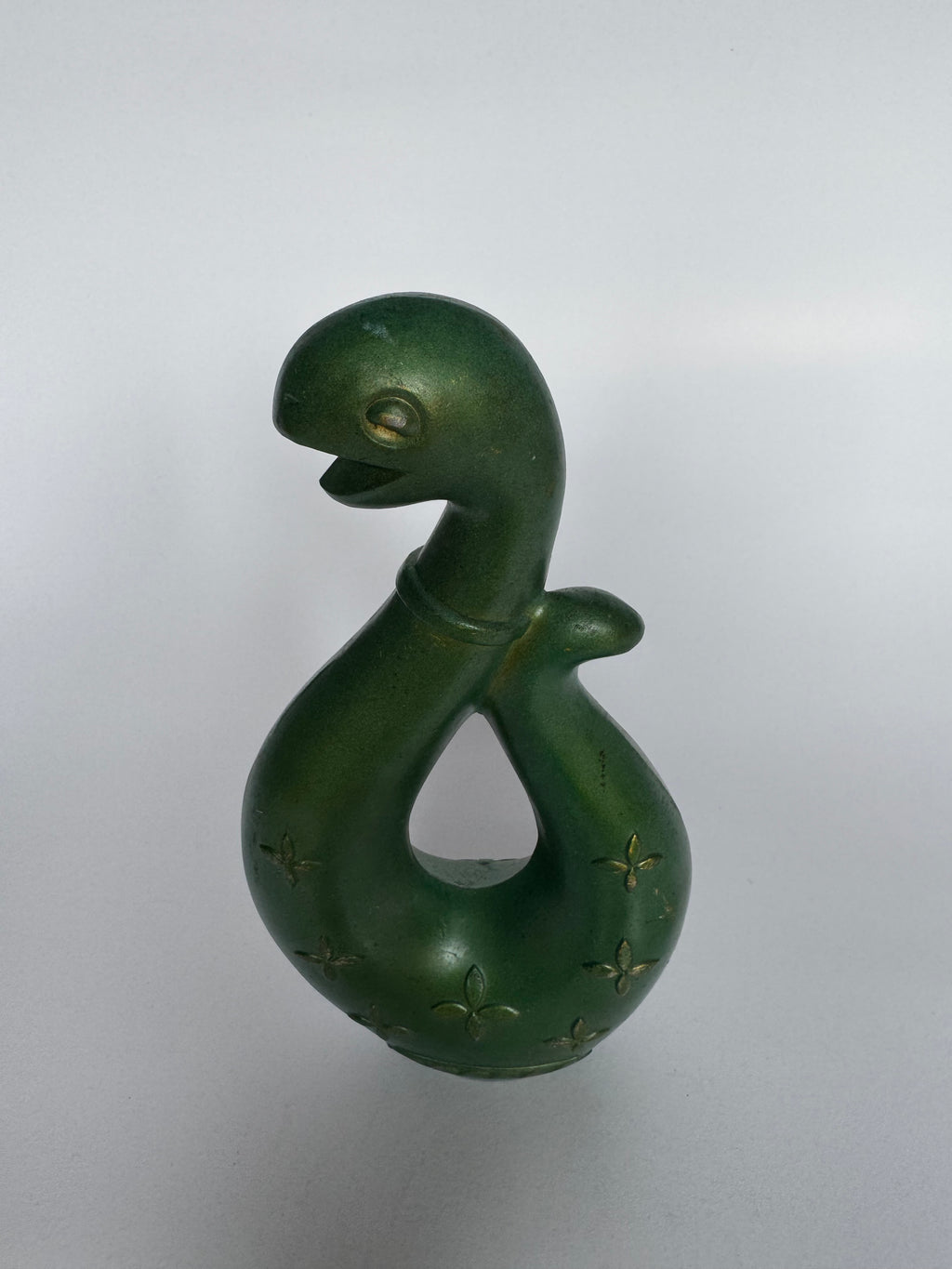 Japanese Bronze Snake Sculpture – Symbolic Serpent Statue for Protection & Prosperity