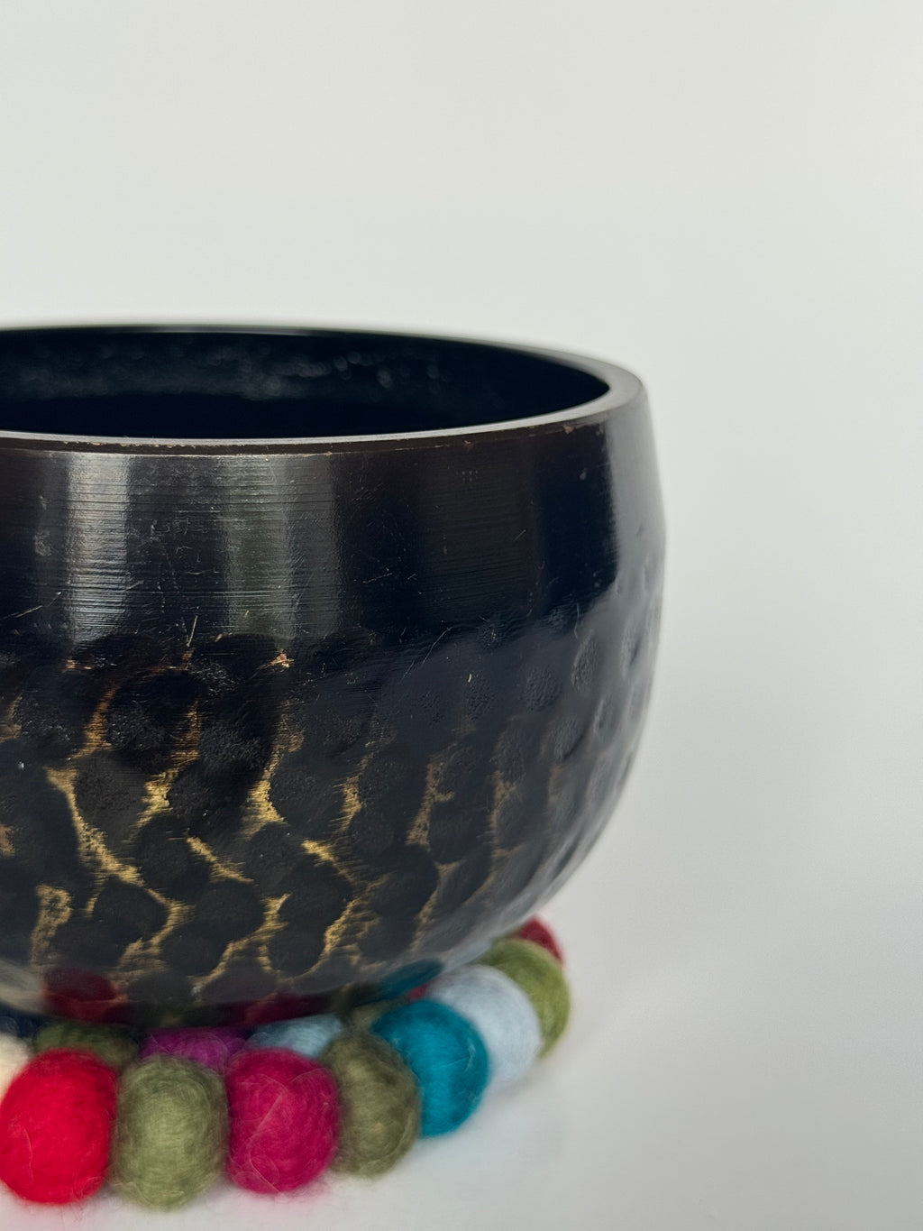 Japanese Hammered Bronze Meditation Bell – Zen Rin for Buddhist & Mindfulness Practice