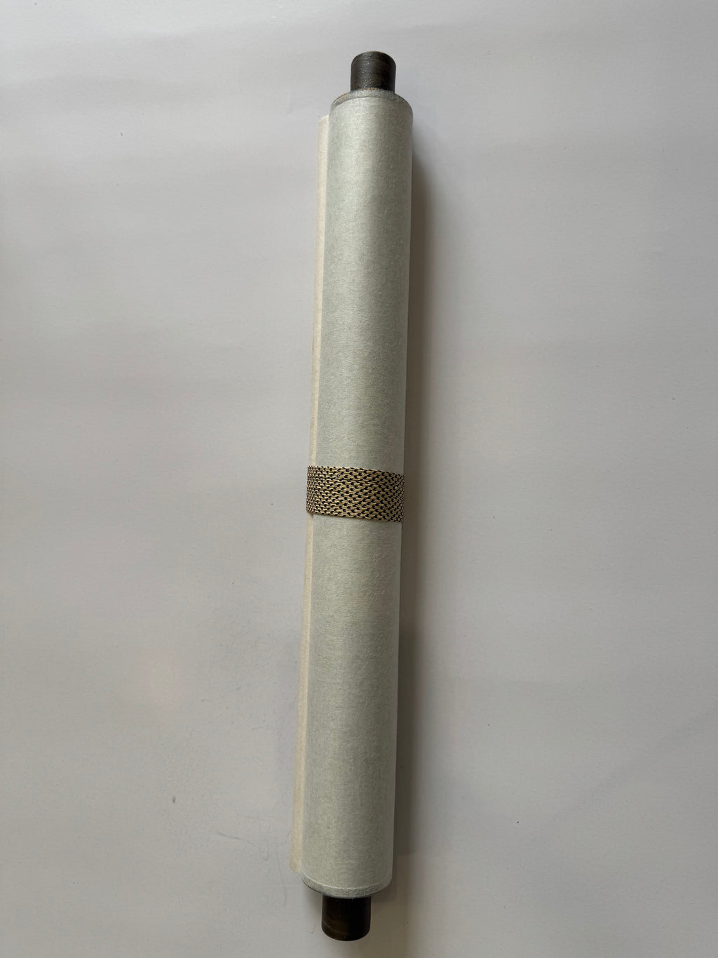Vintage Japanese Calligraphy Hanging Scroll – Expressive Zen Ink Script on Washi