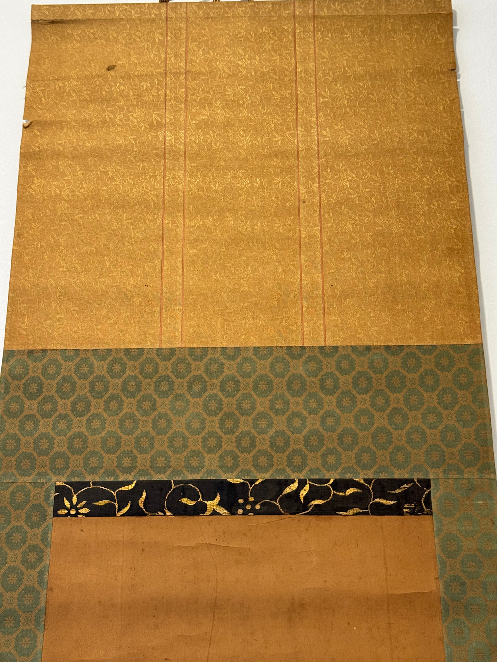Japanese Hanging Scroll Painting – Sunrise and Pine, Ikyo, Nagaoka Domain Official Painter