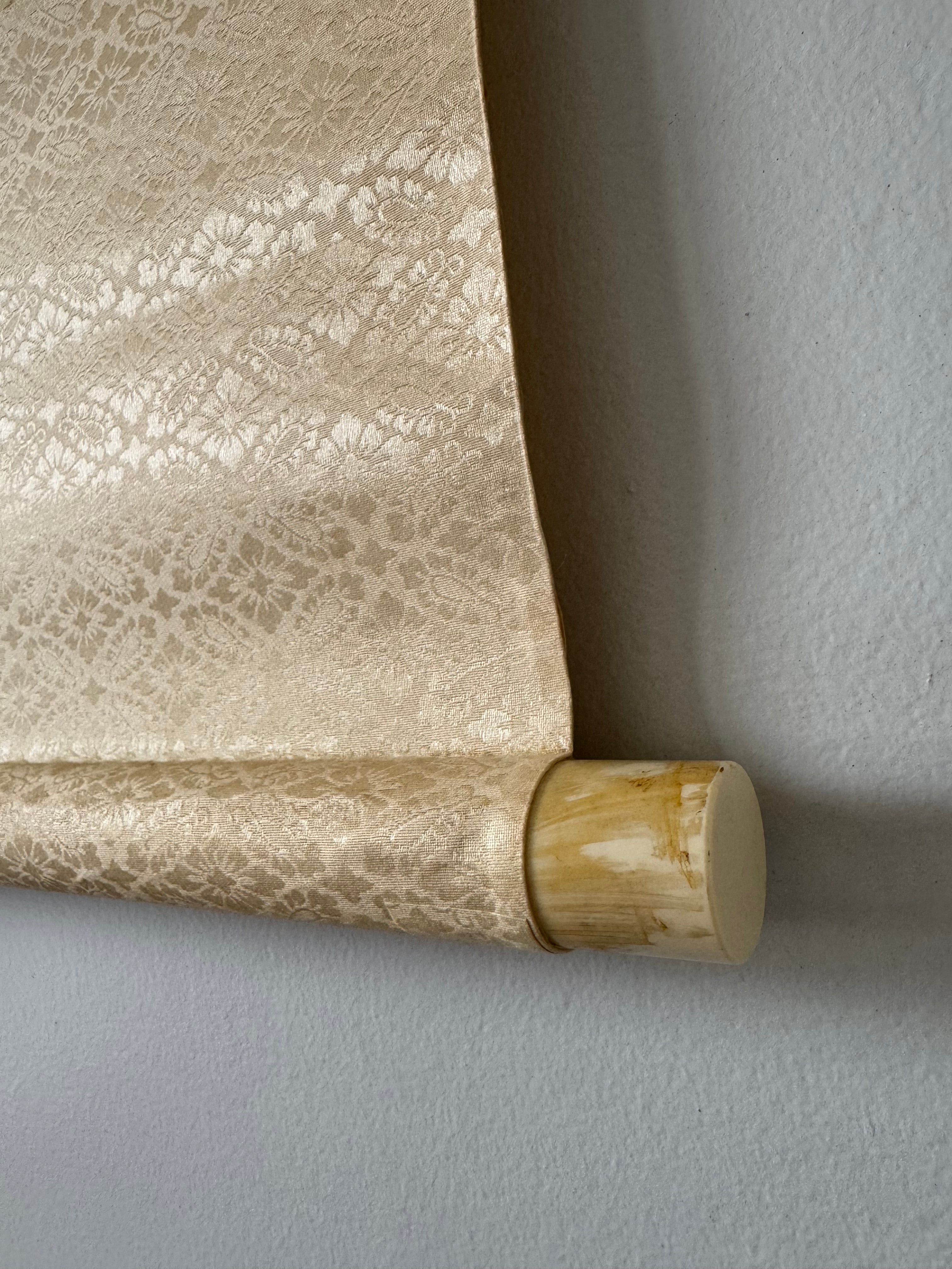 Vintage Japanese Calligraphy Hanging Scroll - (Mujō)